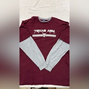 Champion Texas A&M Aggies Maroon and Gray Men's Shirt